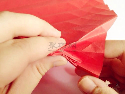 纸灯笼的折法图解 教你如何手工折纸灯笼