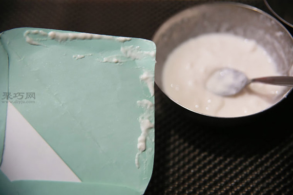 手工制作简单浆糊图片教程 4