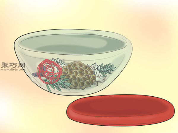 百花香的湿式制作法图片教程 13