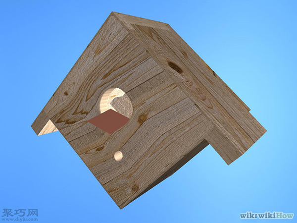 手工制作经典样式鸟屋教程图解 9