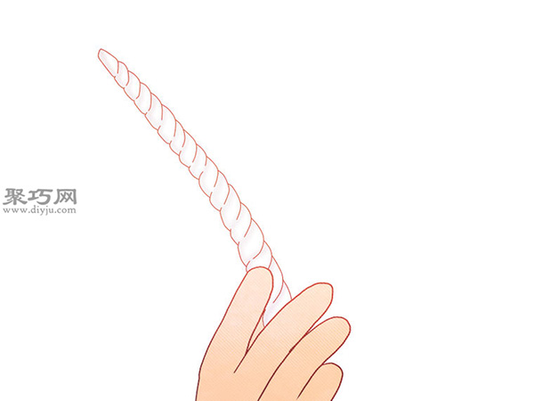 手工DIY橡皮泥兽角图解教程 11