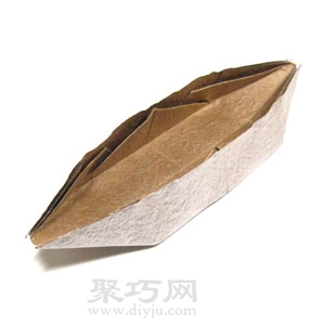舢板船折纸步骤图解