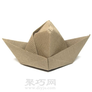 牛仔帽折纸教程