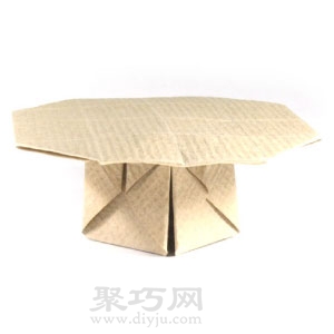简单易学圆桌折纸教程