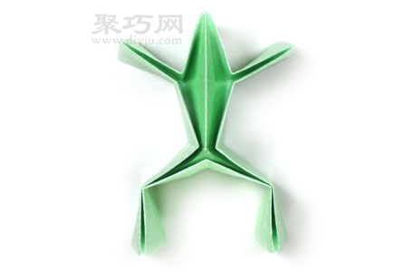简单的折纸青蛙折纸方法