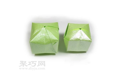 折纸方形吹气球简单折法