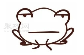 怎么画青蛙 青蛙简笔画画法