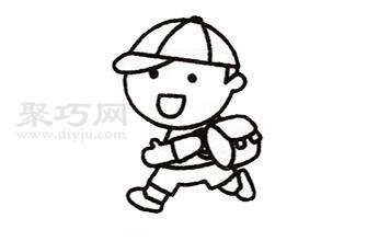 怎么画学生简单又漂亮 学生简笔画教程