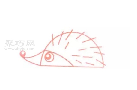 怎么画小刺猬好看又简单 小刺猬简笔画步骤