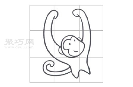 怎么画猩猩简单又漂亮 一步一步教你画猩猩简笔画