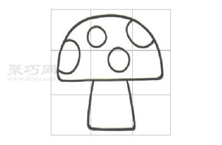 怎么画蘑菇才好看 蘑菇简笔画教程