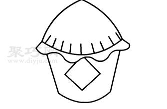 粮囤画法图解 一起来学粮囤简笔画