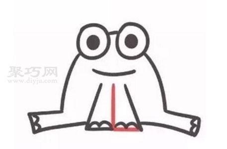 青蛙如何画好看又简单 来看青蛙简笔画步骤