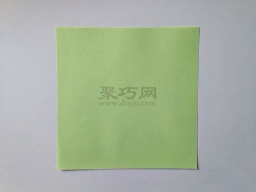 如何手工折纸正方形盒子