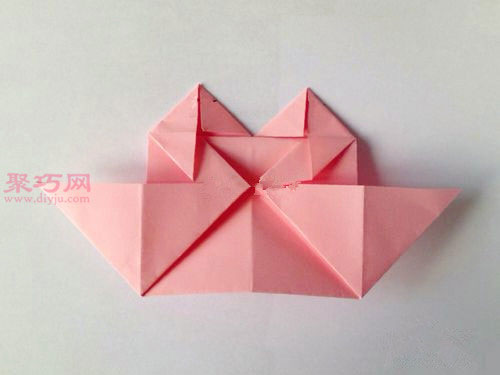 带翅膀的心的折法图解 教你怎么折天使心