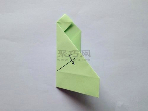 正方形纸盒子盖的折法