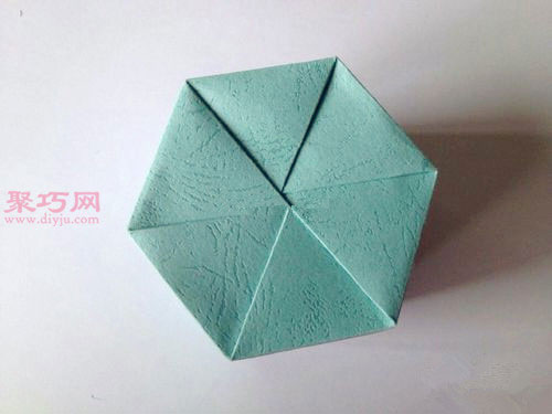 用纸折立体长方形盒子的折法