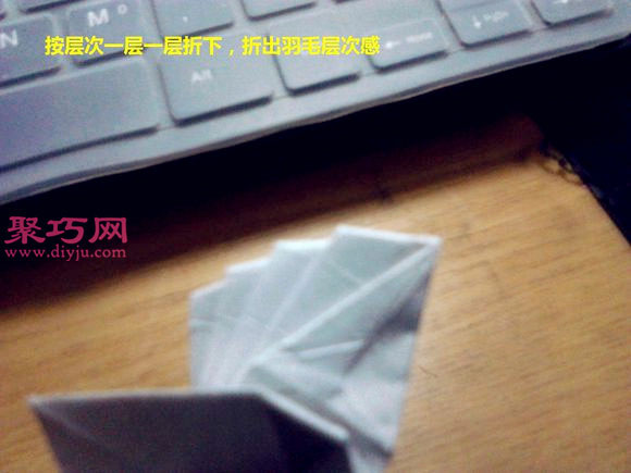 带翅膀恶魔之心折纸图解教程