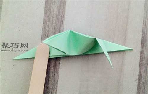 立体四叶草的折法