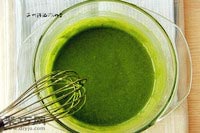 六寸抹茶味戚风蛋糕做法3