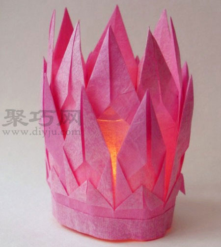莲花灯笼制作方法图解教程 手工小制作元宵节灯笼