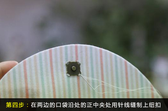手工制作家居收纳包教程 DIY布艺蝴蝶结手拿包