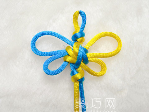 中国结之宝结二宝3套结的人字面鉴赏