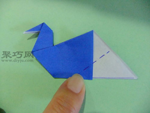 水鸟怎么折