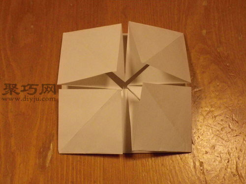 教你如何折纸花非洲菊