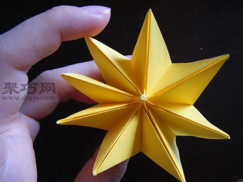 太阳花折纸图解