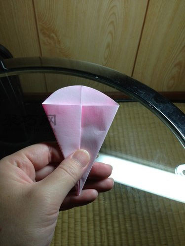 如何折纸扶桑花