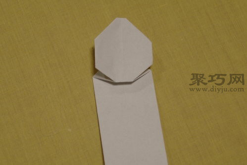 换装娃娃折纸脸步骤5
