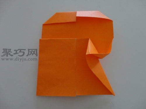 卡通小鸡的折法图解